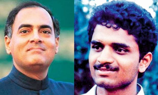 Rajiv Gandhi and Perarivalan - File photos Rajiv Gandhi and Perarivalan - File photos